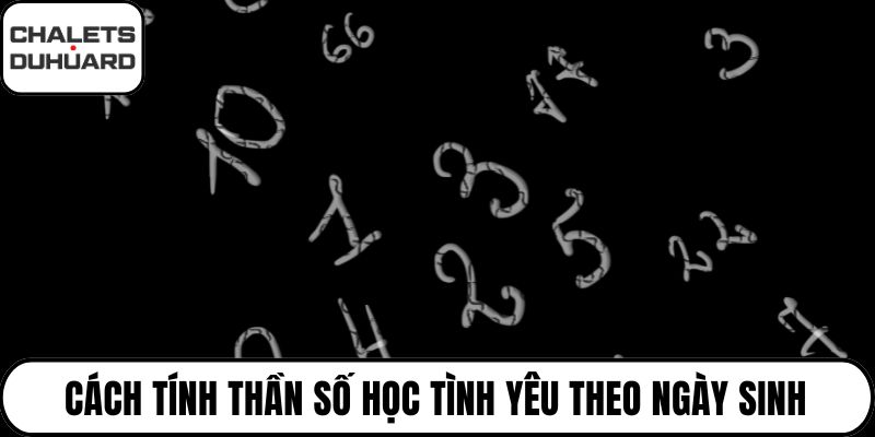 Cách tính thần số học tình yêu theo ngày sinh