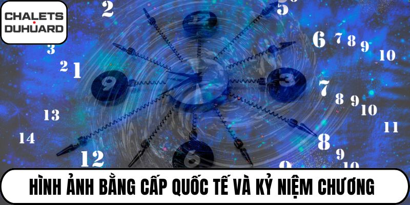 Hình ảnh bằng cấp quốc tế và kỷ niệm chương