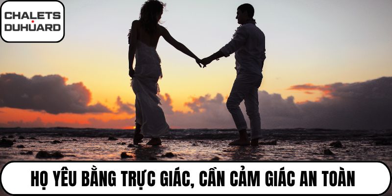 Họ yêu bằng trực giác, cần cảm giác an toàn