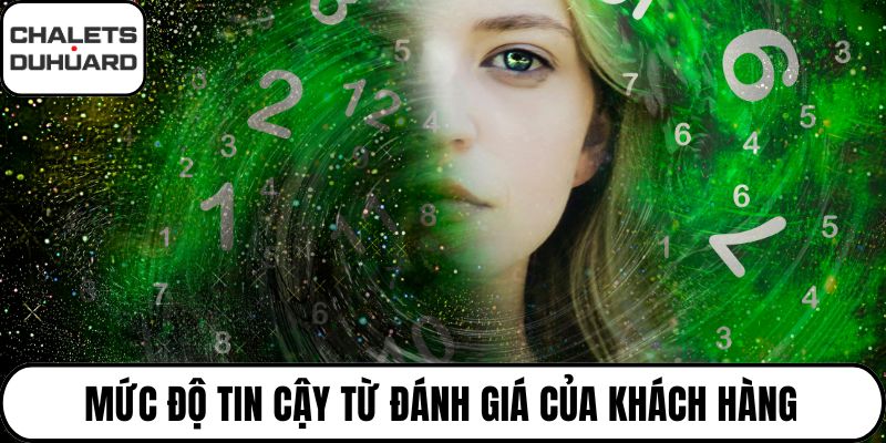 Mức độ tin cậy từ đánh giá của khách hàng